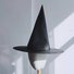 Halloween Costume Witch Hat Hanging Rope for Halloween Yard Decoration