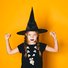 Halloween Costume Witch Hat Hanging Rope for Halloween Yard Decoration