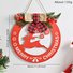 Christmas Wreath Door Berry Pine Cone Wreath with Red Bow Christmas Front Door Wreath Artificial Christmas Wreath with Christmas Balls and Pine