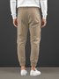 Moisture Wicking Solid Color Casual Pants