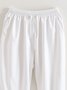 Moisture Wicking Solid Color Casual Pants