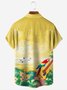 Hardaddy Parrots Party Shirts Retired Not My Problem Anymore Chest Pocket Short Sleeve Hawaiian Shirt