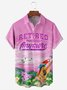 Hardaddy Parrots Party Shirts Retired Not My Problem Anymore Chest Pocket Short Sleeve Hawaiian Shirt