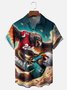 Moisture-wicking American Football Atlanta Falcons Chest Pocket Casual Shirt