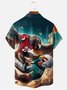 Moisture-wicking American Football Atlanta Falcons Chest Pocket Casual Shirt