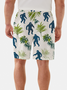Moisture Wicking Plants Bigfoot Casual Shorts