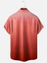 Hardaddy Quick Dry Breathable Gradient Chest Pocket Casual Shirt