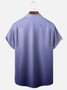 Hardaddy Quick Dry Breathable Gradient Chest Pocket Casual Shirt