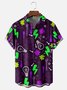 Moisture-wicking Robot Fun Smart Lightning Chest Pocket Casual Shirt