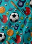 Moisture-wicking Football Baseball Rugby Fun Chest Pocket Casual Shirt