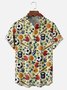 Moisture-wicking Football Baseball Rugby Fun Chest Pocket Casual Shirt