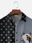 Hardaddy Moisture-wicking Memorial Day American Flag American Eagle Chest Pocket Casual Shirt