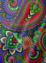 Moisture Wicking Paisley Chest Pocket Hawaiian Shirt