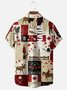 Moisture Wicking Canada Day Maple Leaf Chest Pocket Hawaiian Shirt