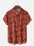 Moisture Wicking Burning Man Chest Pocket Hawaiian Shirt