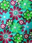 Moisture Wicking Floral Chest Pocket Hawaiian Shirt