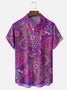 Moisture Wicking Paisley Chest Pocket Hawaiian Shirt