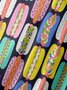 Moisture Wicking Hot Dog Chest Pocket Hawaiian Shirt