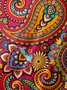 Moisture Wicking Paisley Chest Pocket Hawaiian Shirt