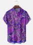 Moisture Wicking Paisley Chest Pocket Hawaiian Shirt