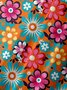 Moisture Wicking Floral Chest Pocket Hawaiian Shirt
