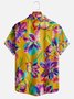 Moisture-wicking Floral Aloha Shirt