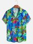 Moisture-wicking Floral Aloha Shirt