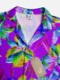 Moisture-wicking Floral Aloha Shirt