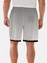 Moisture Wicking Gradient Coconut Tree Casual Shorts