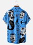 Hardaddy Mermaid Chest Pocket Short Sleeve Hawaiian Shirt