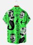 Hardaddy Mermaid Chest Pocket Short Sleeve Hawaiian Shirt