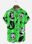 Hardaddy Mermaid Chest Pocket Short Sleeve Hawaiian Shirt