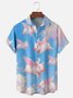 Moisture-wicking Fly Pigs Chest Pocket Hawaiian Shirt