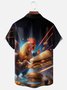 Moisture Wicking Fun Burger Hot Dog Chicken Chest Pocket Hawaiian Shirt