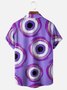Moisture-wicking Turkey Eyes Circle Chest Pocket Casual Shirt