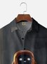 Moisture-wicking Love Death Robot Chest Pocket Casual Shirt