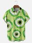 Moisture-wicking Turkey Eyes Circle Chest Pocket Casual Shirt