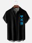 Moisture-wicking Love Death Robot Chest Pocket Casual Shirt