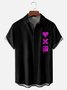 Moisture-wicking Love Death Robot Chest Pocket Casual Shirt