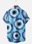 Moisture-wicking Turkey Eyes Circle Chest Pocket Casual Shirt
