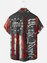 Moisture Wicking 1776 Declaration of Independence 4th of July Chest Pocket Hawaiian Shirt
