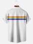 Moisture-wicking LGBT Prime Month Chest Pocket Casual Shirt