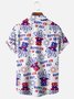 Moisture-wicking Independence Day Chest Pocket Casual Shirt