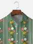 Moisture-wicking Floral Chest Pocket Hawaiian Shirt