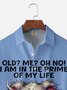 Moisture-wicking Koala Old Man In The Prime Chest Pocket Casual Shirt