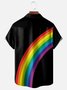 Moisture-wicking LGBT Prime Month Chest Pocket Casual Shirt