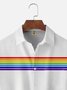 Moisture-wicking LGBT Prime Month Chest Pocket Casual Shirt