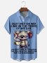 Moisture-wicking Koala Old Man In The Prime Chest Pocket Casual Shirt