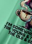 Moisture-wicking Koala Old Man In The Prime Chest Pocket Casual Shirt