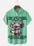 Moisture-wicking Koala Old Man In The Prime Chest Pocket Casual Shirt
